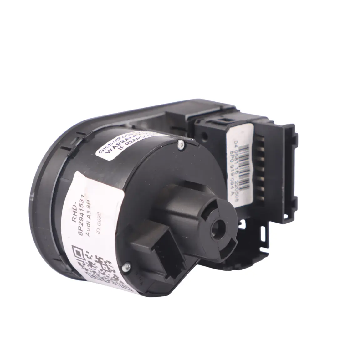 Audi A3 8P Headlight Switch Panel Button Fog Light Level Control Unit - SKU RHD-8P2941531 - Part number 8P2941531