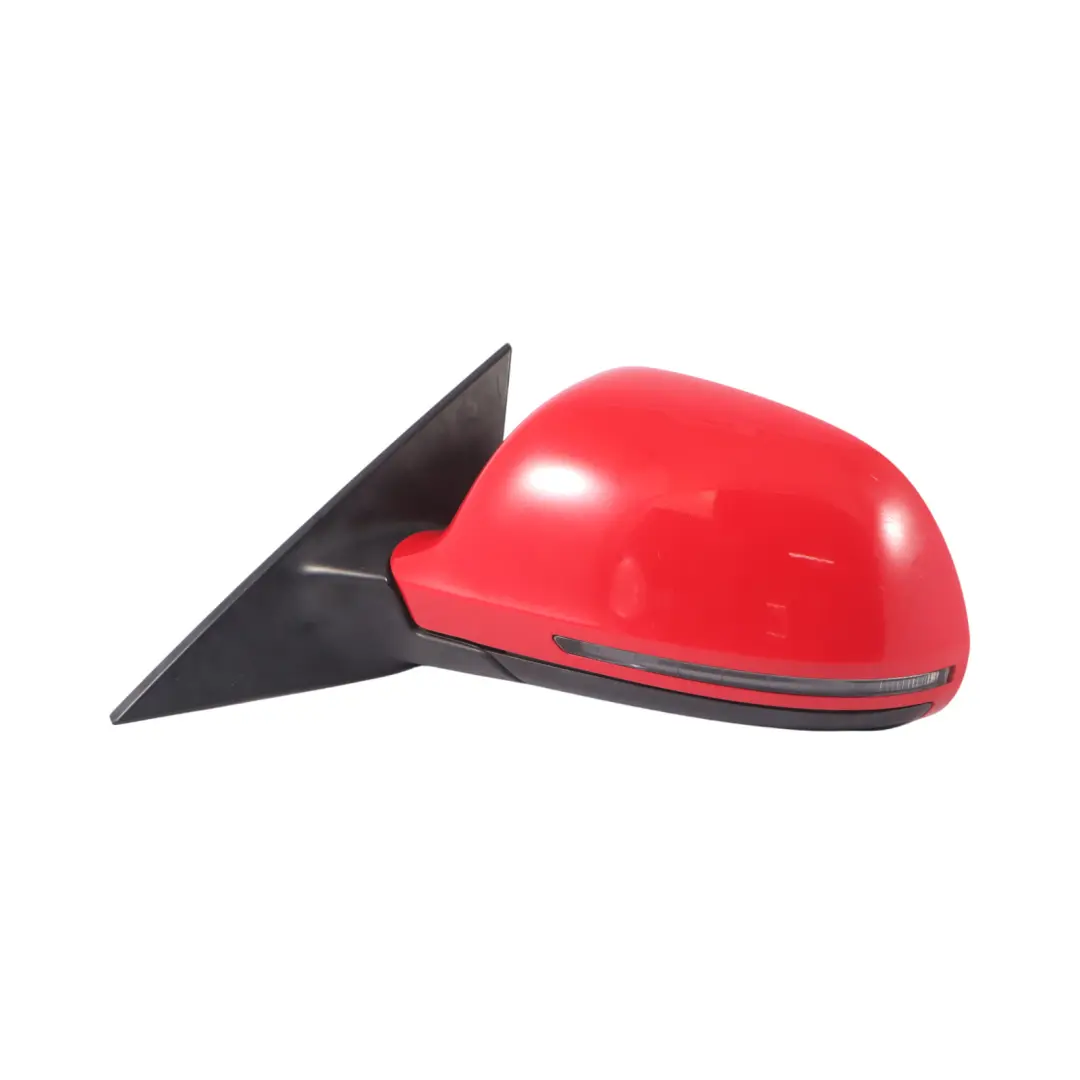 Audi A3 8P Wing Mirror Door Electric Left N/S Brilliant Red - Y3J - SKU RHD-8P7858531E-BRR - Part number 8P7858531E