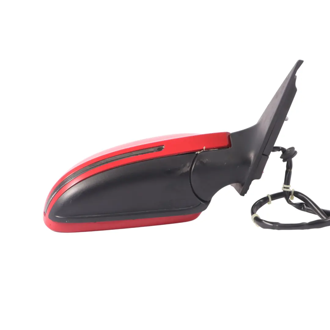 Audi A3 8P Wing Mirror Door Electric Right O/S Brilliant Red - Y3J - SKU RHD-8P7858532E-BRR - Part number 8P7858532E