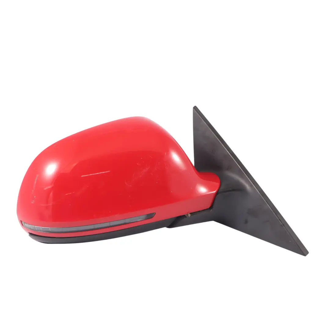 Audi A3 8P Wing Mirror Door Electric Right O/S Brilliant Red - Y3J - SKU RHD-8P7858532E-BRR - Part number 8P7858532E