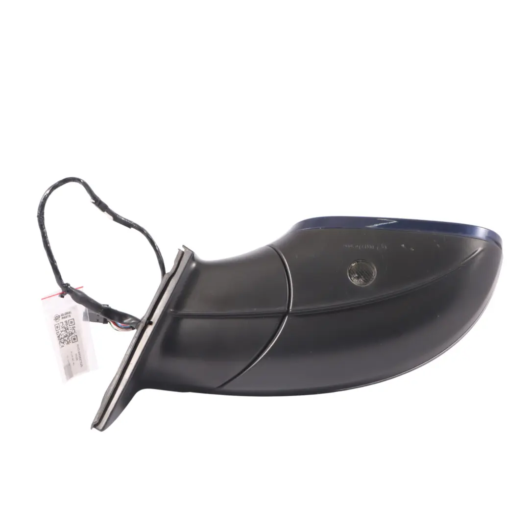 Audi Q7 4L Front Mirror Wing Door Electric Power Right O/S Mugello Blue - Z5E - SKU RHD-4L2857410BE-MUB - Part number 8R0857528