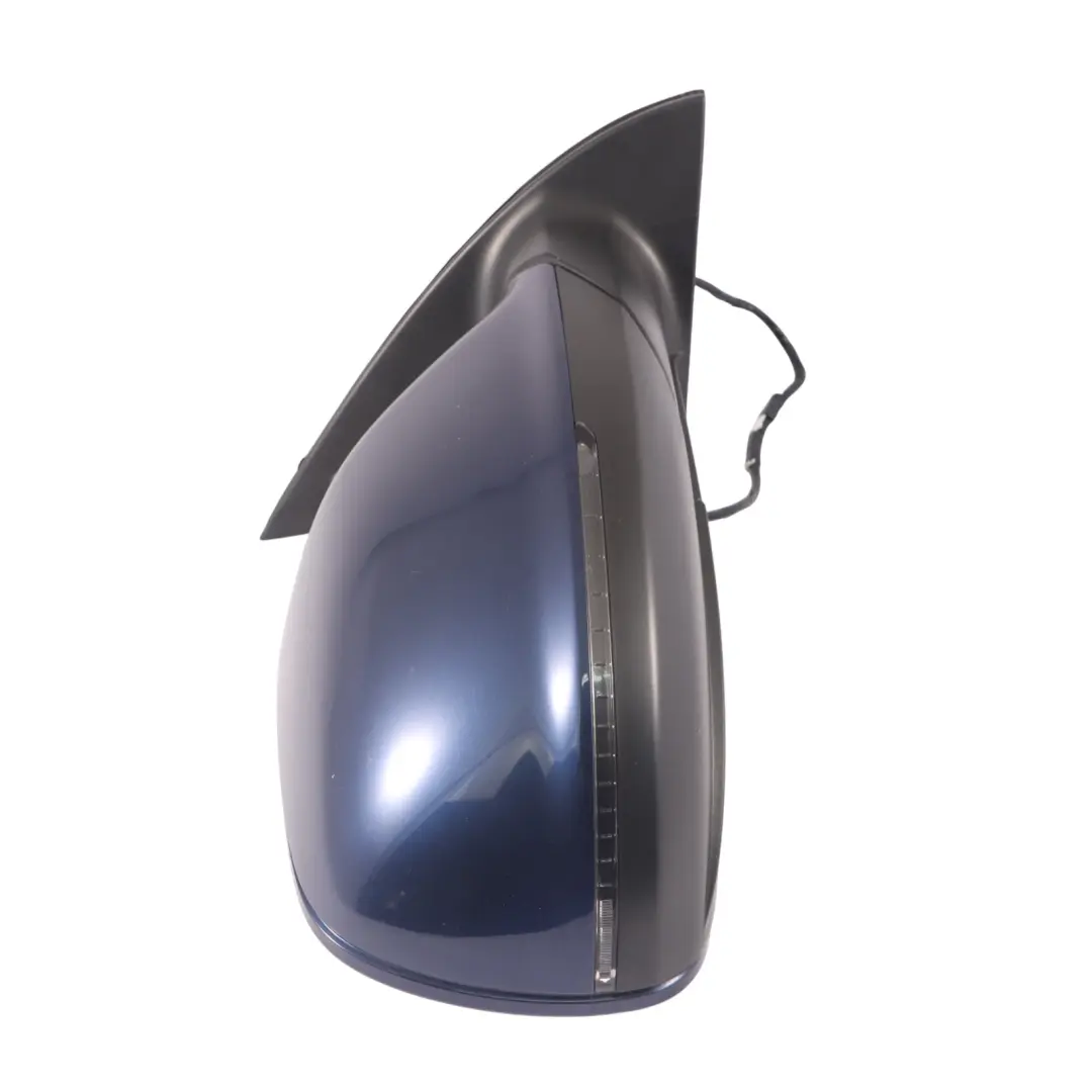 Front Mirror Wing Door Electric Power Right O/S Mugello Blue - Z5E to Audi Q7 4L with Part number 8R0857528 Audi Q7 4L Front Mirror Wing Door Electric Power Right O/S Mugello Blue - Z5E - SKU RHD-4L2857410BE-MUB - Part number 8R0857528