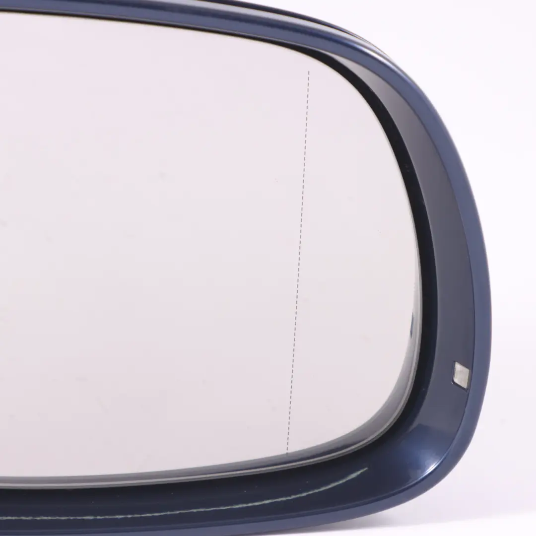 Audi Q7 4L Front Mirror Wing Door Electric Power Right O/S Mugello Blue - Z5E - SKU RHD-4L2857410BE-MUB - Part number 8R0857528