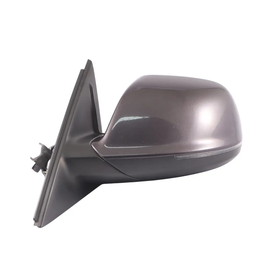 Audi Q5 8R Electric Mirror Wing Glass Left N/S Amethyst Grey - Z4X 8R2857409F - SKU RHD-8R2857409F-AGM - Part number 8R2857409F-AGM