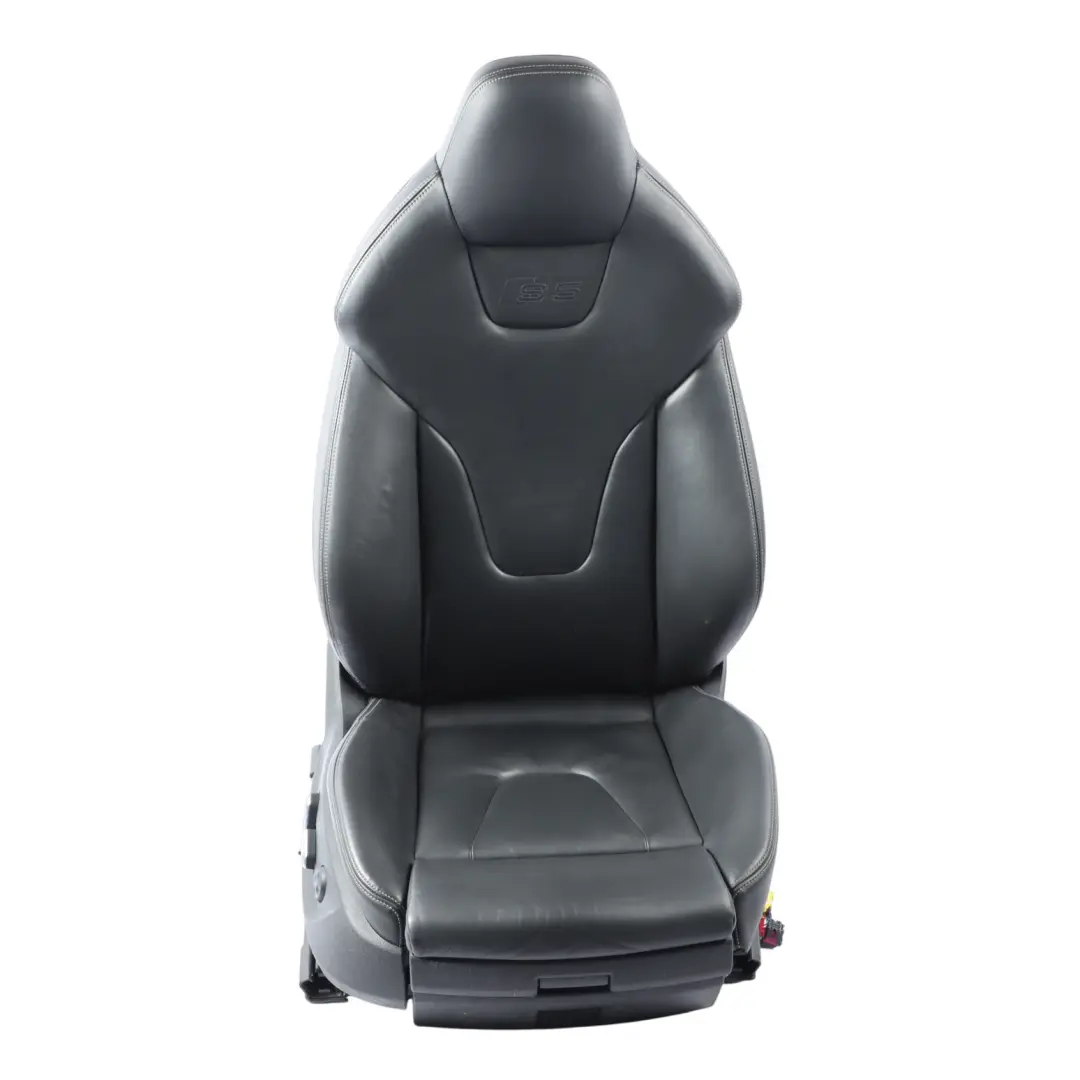 Front Right O/S Heated Memory Leather Soul Grey to Audi S5 8T Coupe Sport Seat with Part number 8T0881806CD Audi S5 8T Coupe Sport Seat Front Right O/S Heated Memory Leather Soul Grey - SKU RHD-8T0881806CD-1 - Part number 8T0881806CD