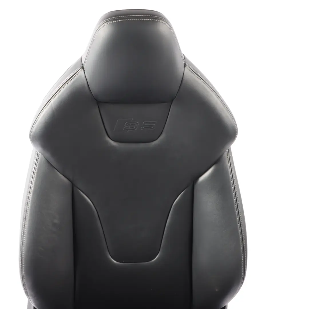 Audi S5 8T Coupe Sport Seat Front Right O/S Heated Memory Leather Soul Grey - SKU RHD-8T0881806CD-1 - Part number 8T0881806CD