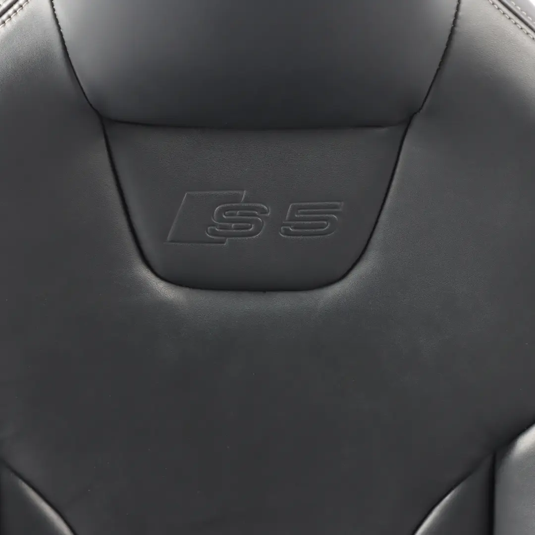 Front Right O/S Heated Memory Leather Soul Grey to Audi S5 8T Coupe Sport Seat with Part number 8T0881806CD Audi S5 8T Coupe Sport Seat Front Right O/S Heated Memory Leather Soul Grey - SKU RHD-8T0881806CD-1 - Part number 8T0881806CD