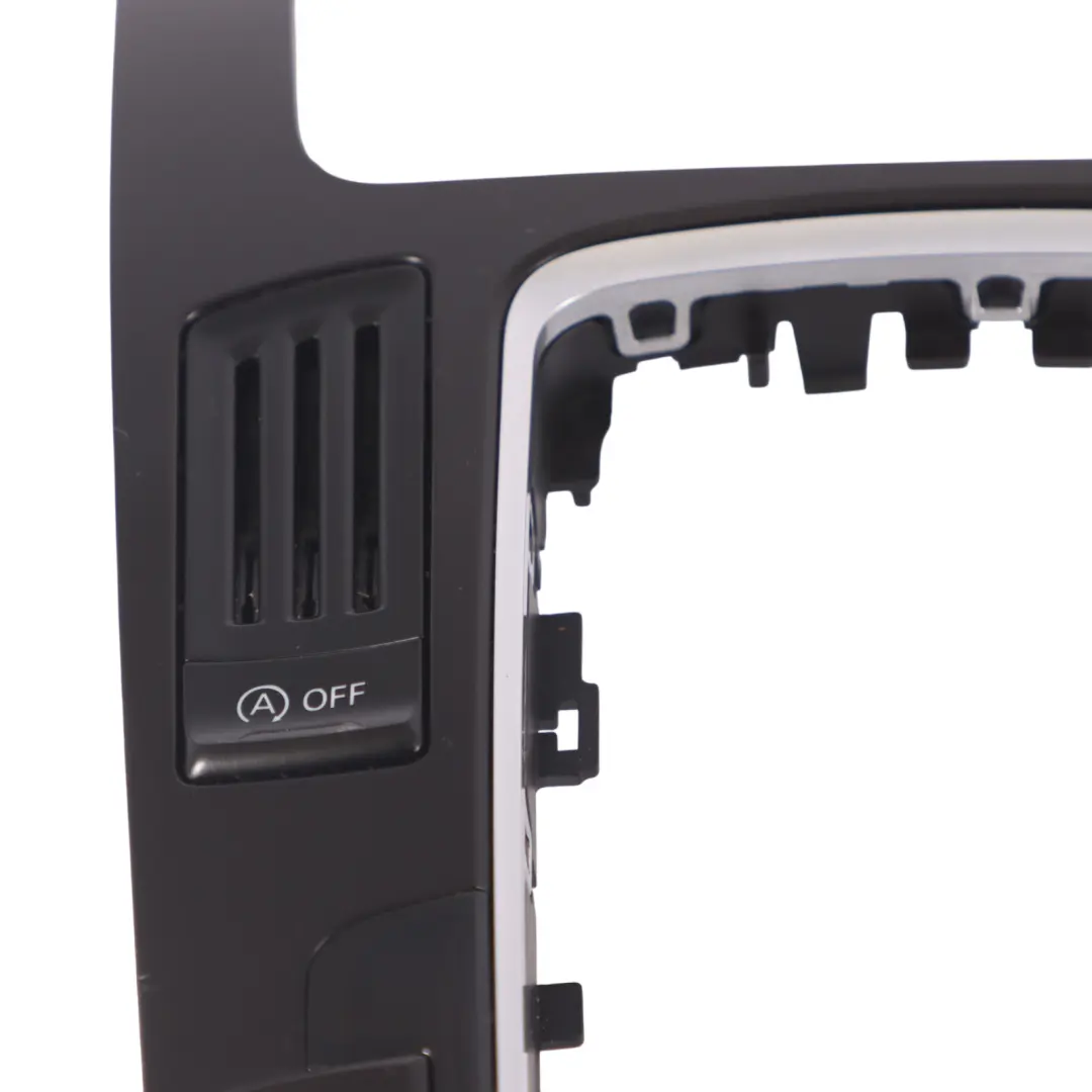 Sat Nav MMI Centre Console Cover Panel Switch Button Block to Audi A4 B8 with Part number 8T0919609 Audi A4 B8 Sat Nav MMI Centre Console Cover Panel Switch Button Block - SKU RHD-8T0919609 - Part number 8T0919609