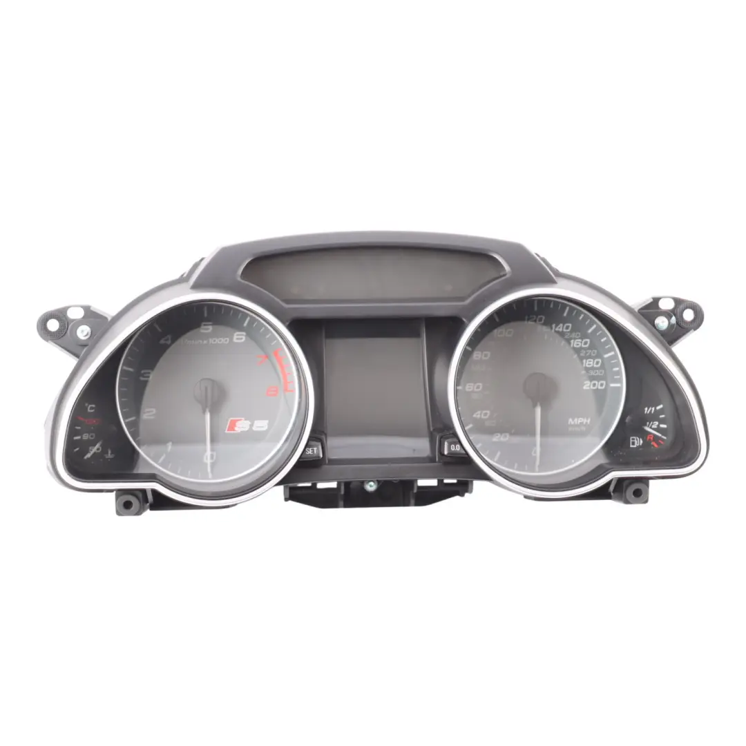 Audi S5 8T Instrument Cluster Speedometer Clocks Automatic Petrol - SKU RHD-8T0920981CX - Part number 8T0920981CX