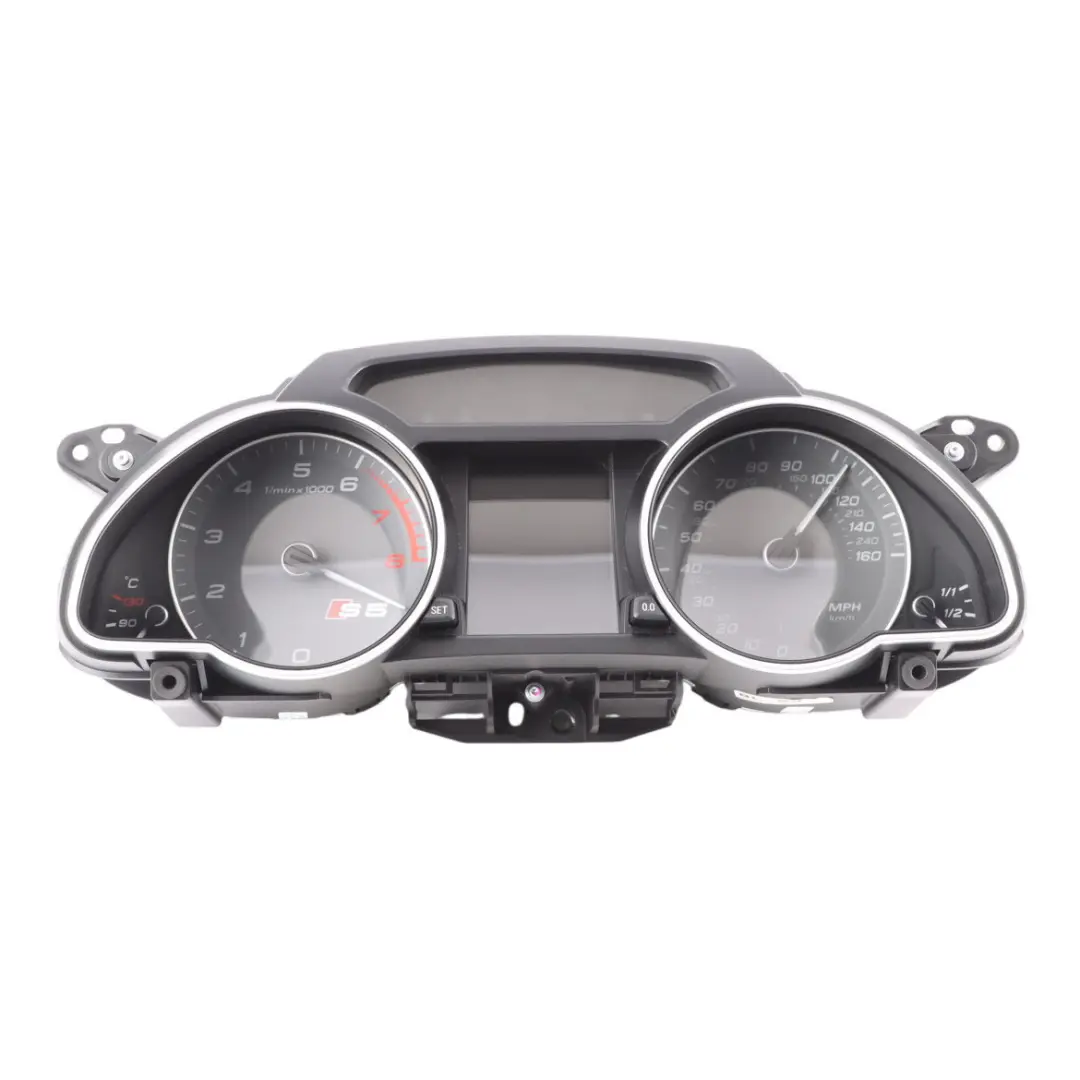 Instrument Cluster Speedometer Clocks to Audi S5 8T with Part number 8T0920983N Audi S5 8T Instrument Cluster Speedometer Clocks - SKU RHD-8T0920983N - Part number 8T0920983N