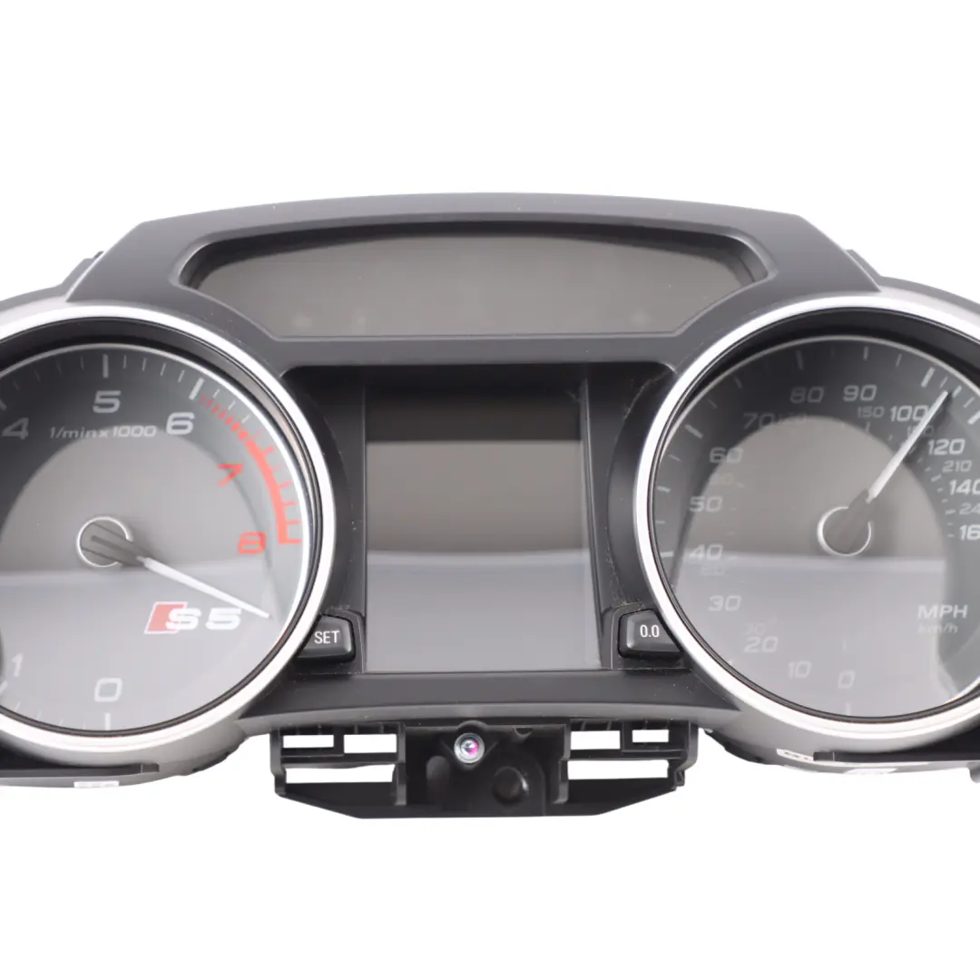 Instrument Cluster Speedometer Clocks to Audi S5 8T with Part number 8T0920983N Audi S5 8T Instrument Cluster Speedometer Clocks - SKU RHD-8T0920983N - Part number 8T0920983N