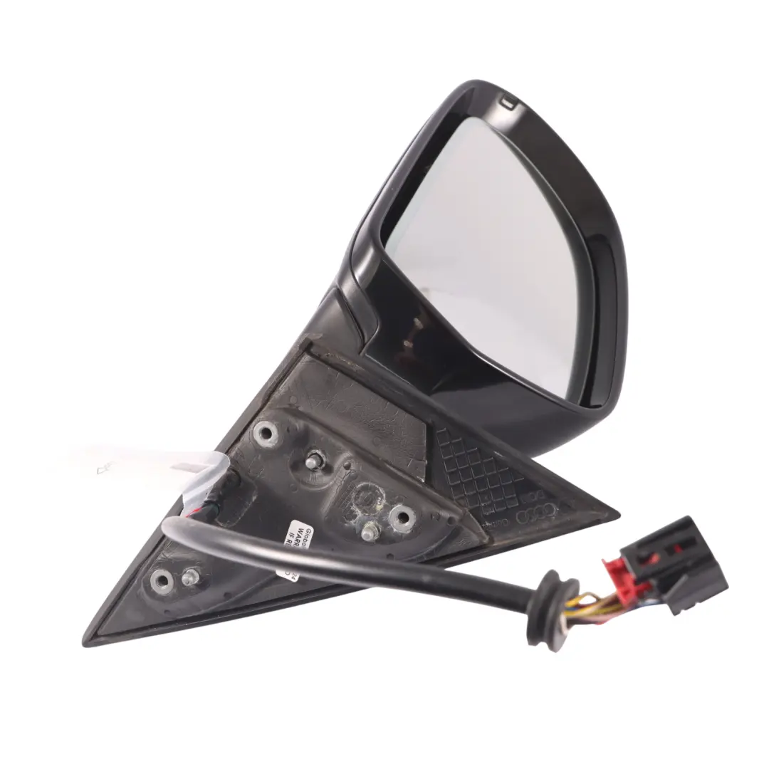 Audi A5 8T Door Wing Mirror Left N/S Folding Phantom Black - LZ9Y - SKU RHD-8T2857409G-PHB - Part number 8T2857409G