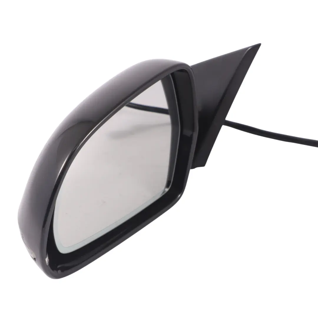 Audi A5 8T Door Wing Mirror Left N/S Folding Phantom Black - LZ9Y - SKU RHD-8T2857409G-PHB - Part number 8T2857409G
