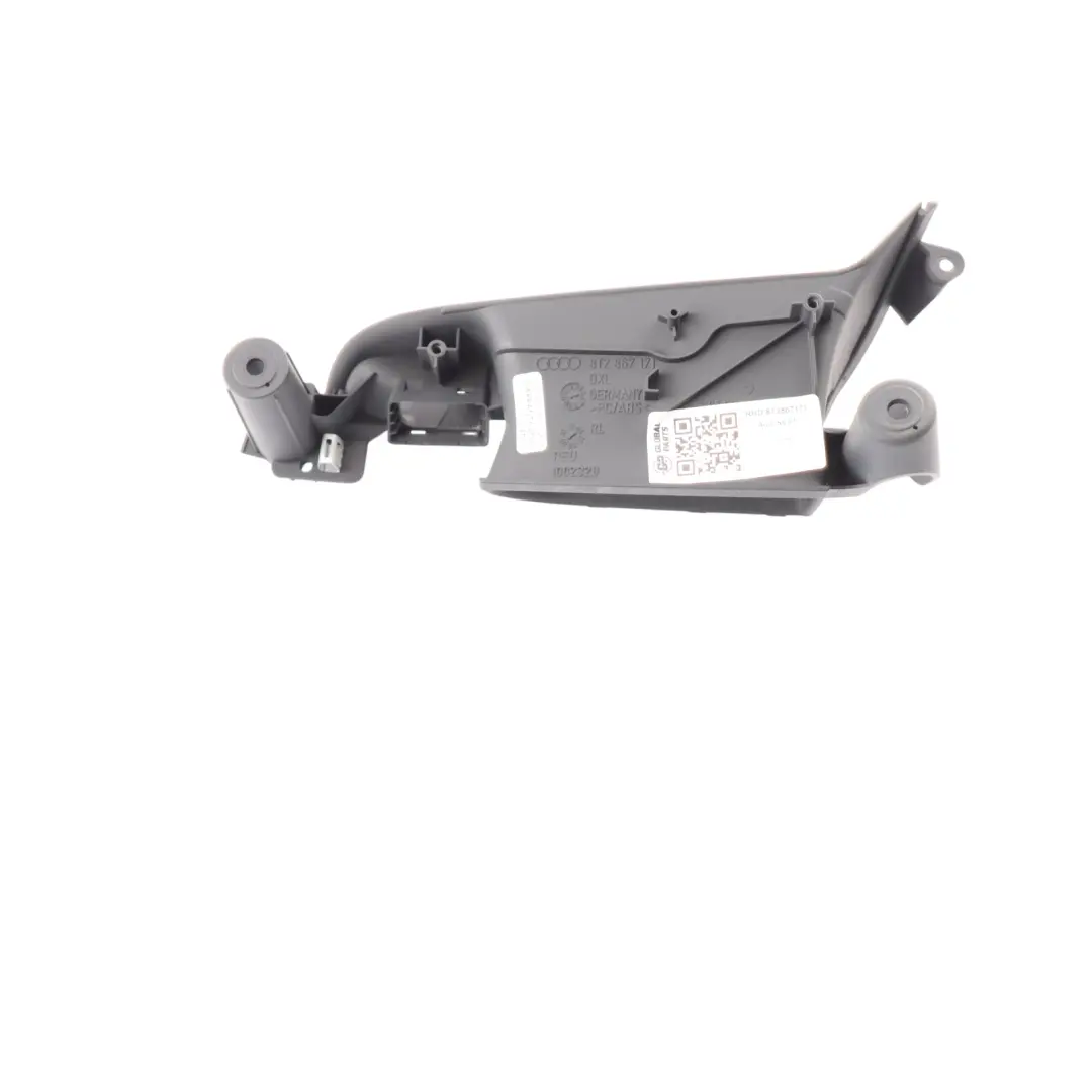 Door Grab Handle Trim Panel Front Passenger Side to Audi A5 S5 8T Coupe with Part number 8T2867171 Audi A5 S5 8T Coupe Door Grab Handle Trim Panel Front Passenger Side - SKU RHD-8T2867171 - Part number 8T2867171