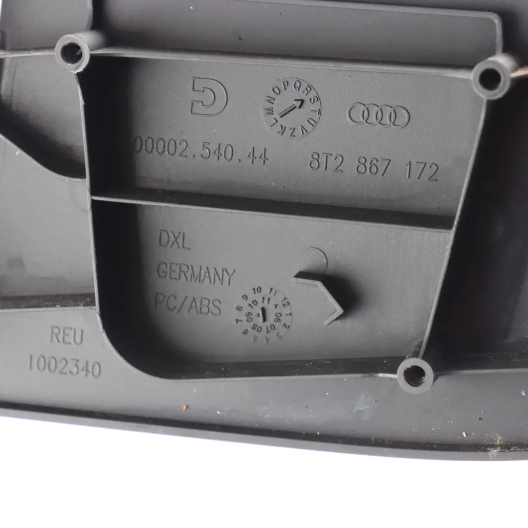 Audi A5 8T Door Card Seat Mirror Switch Button Panel Front Right O/S - SKU RHD-8T2867172 - Part number 8T2867172