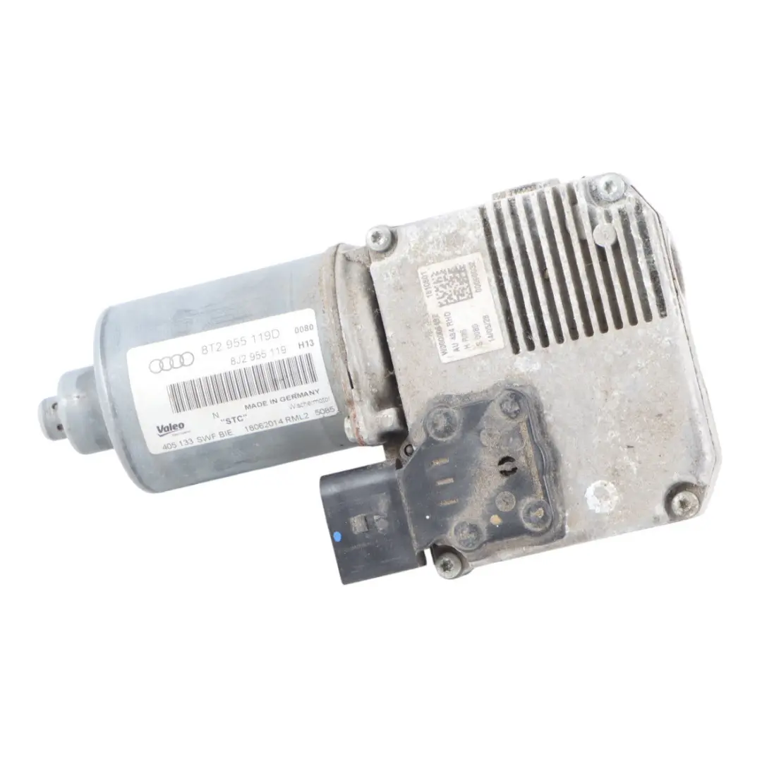 Audi A5 8T Front Windscreen Wiper Motor Linkage Mechanism - SKU RHD-8T2955023E - Part number 8T2955023E
