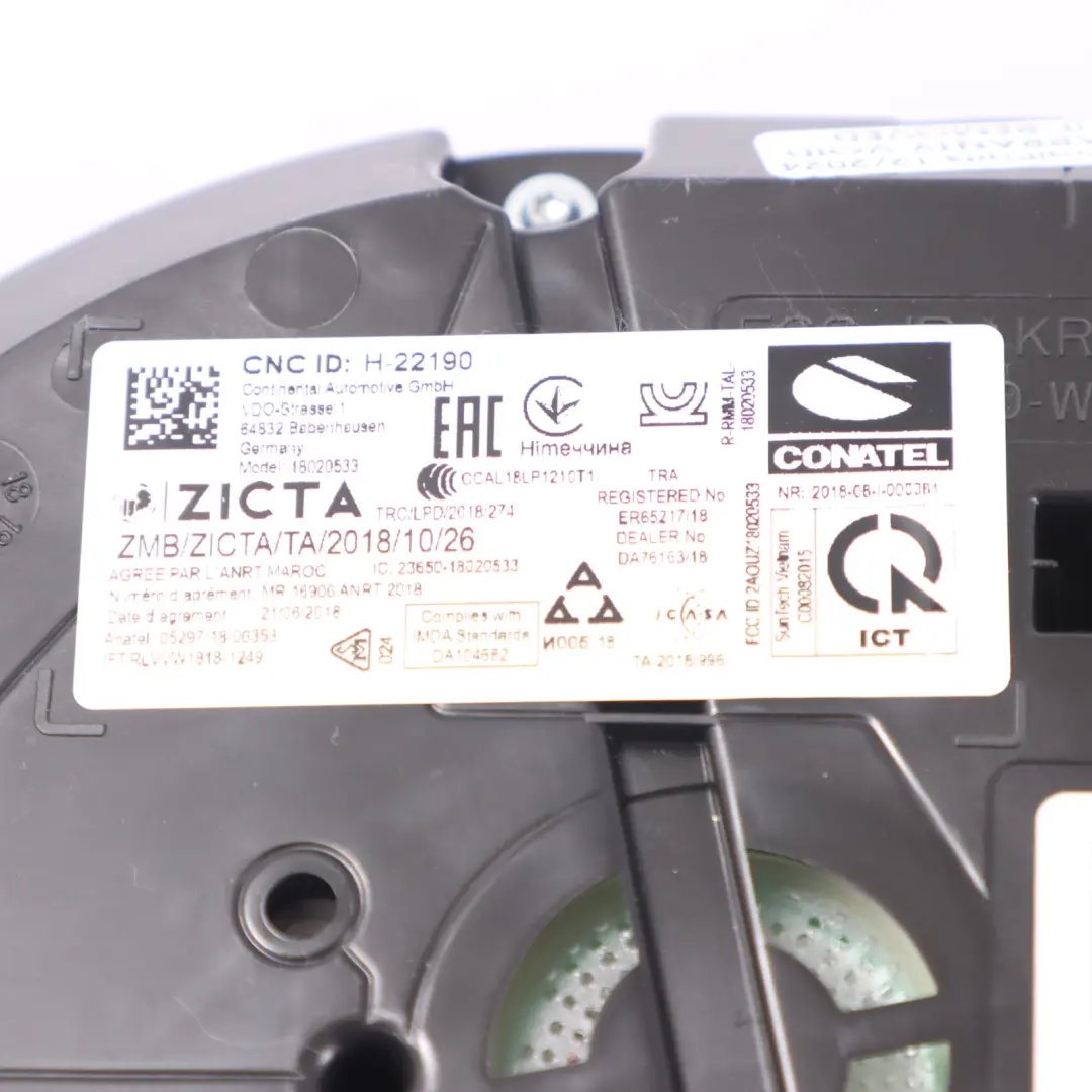 Instrument Cluster Speedo Meter Clocks Manual to Audi A3 8V Diesel with Part number 8V0920951 Audi A3 8V Diesel Instrument Cluster Speedo Meter Clocks Manual - SKU RHD-8V0920951 - Part number 8V0920951