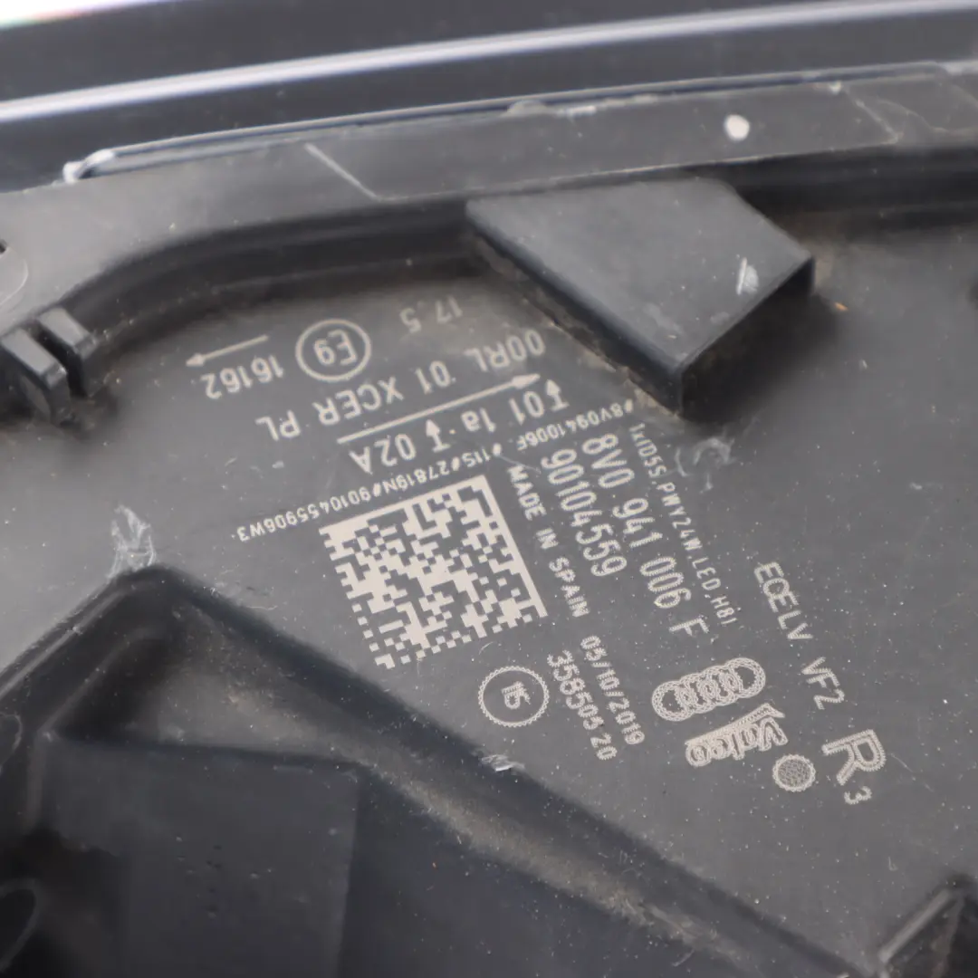 Audi A3 8V Xenon Headlight Lamp Headlamp Front Right O/S - SKU RHD-8V0941006F - Part number 8V0941006F