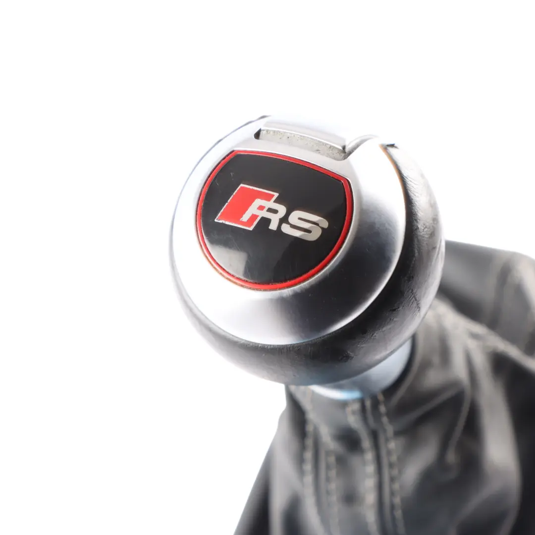 Audi RS3 8V Gear Shifter Knob Stick Selector Knob Automatic Leather - SKU RHD-8V2713139AC - Part number 8V2713139AC