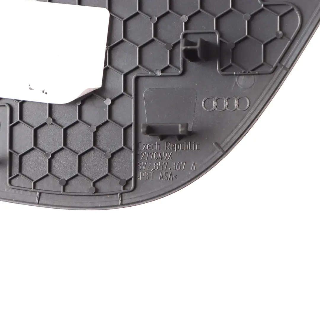 Centre Dashboard Speaker Cover Trim Black to Audi A3 8V with Part number 8V2857367A Audi A3 8V Centre Dashboard Speaker Cover Trim Black - SKU RHD-8V2857367A - Part number 8V2857367A