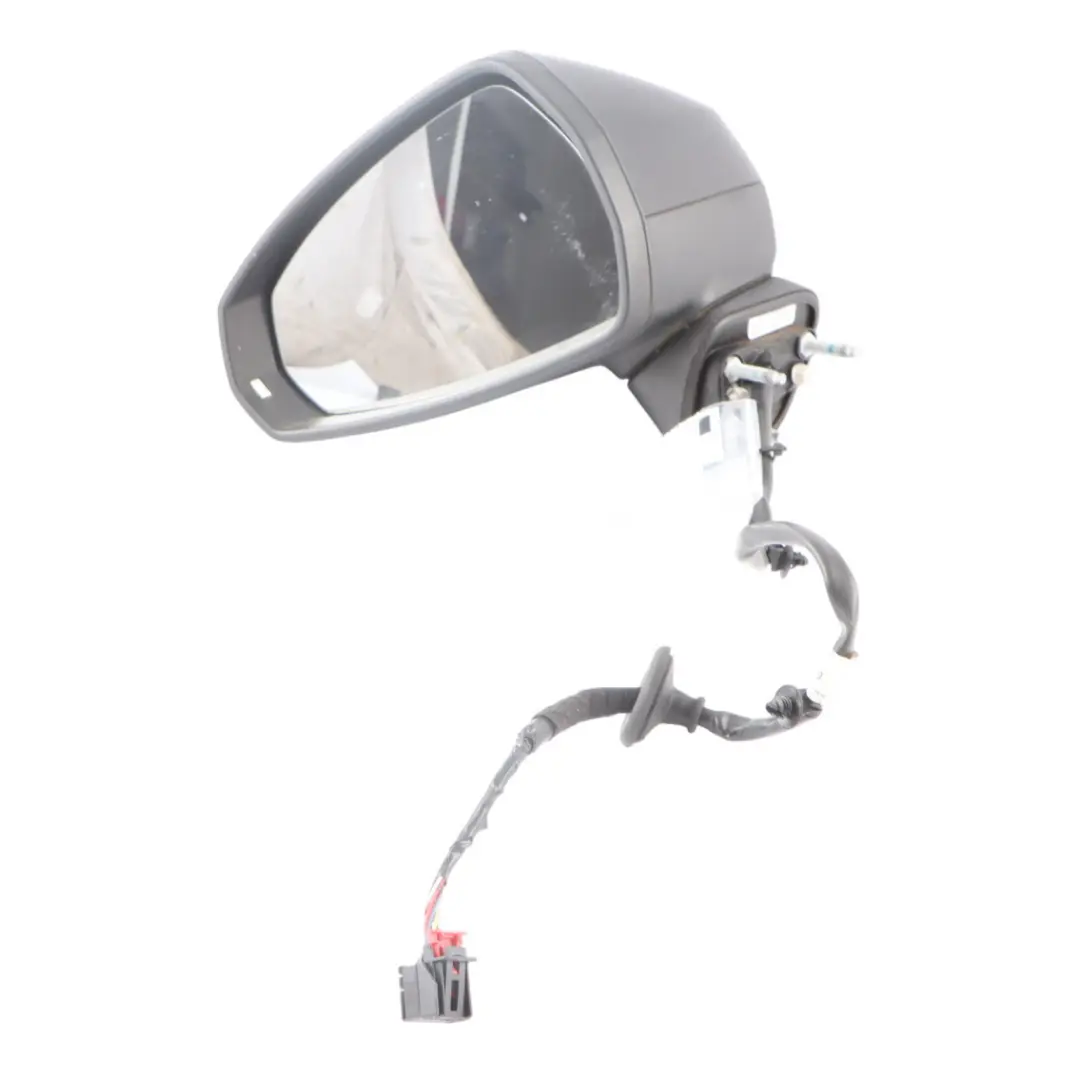 Audi A3 8V Door Wing Mirror Front Left N/S Mythical Black - Y9T - SKU RHD-8V2857409F-MYB - Part number 8V2857409F