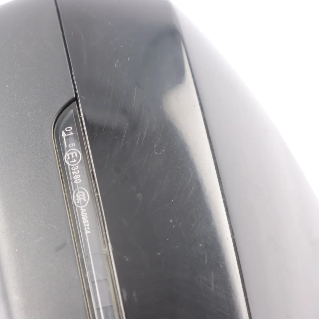 Audi A3 8V Door Wing Mirror Front Left N/S Mythical Black - Y9T - SKU RHD-8V2857409F-MYB - Part number 8V2857409F