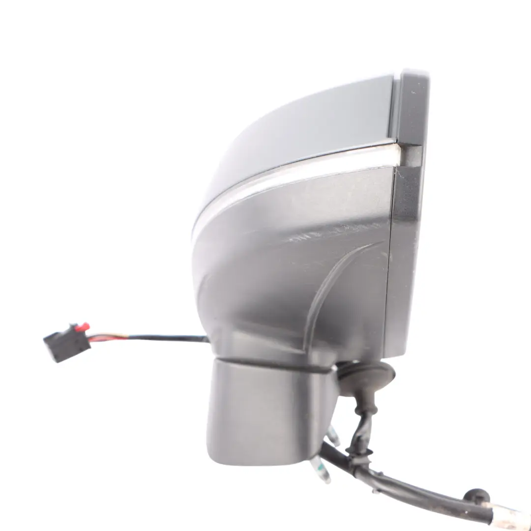 Audi A3 8V Wing Mirror Electric Door Left N/S Outside Nano Grey Metallic - X7M - SKU RHD-8V2857409F-NGR - Part number 8V2857409F