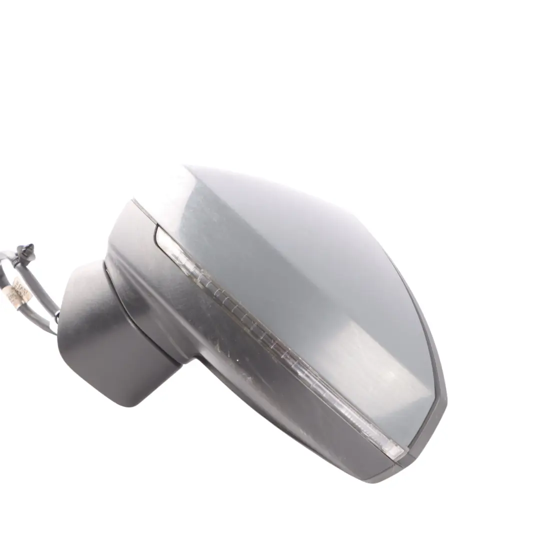 Audi A3 8V Wing Mirror Electric Door Left N/S Outside Nano Grey Metallic - X7M - SKU RHD-8V2857409F-NGR - Part number 8V2857409F