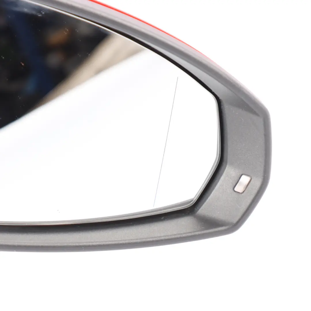 Audi A3 8V Wing Mirror Electric Door Right O/S Outside Misano Red Z3M - SKU RHD-8V2857410F-MRE - Part number 8V2857410F