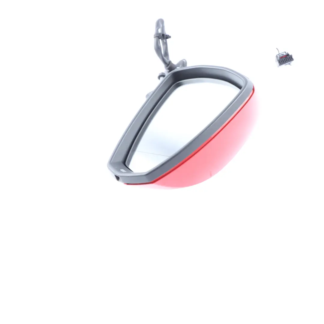 Audi A3 8V Wing Mirror Electric Door Right O/S Outside Misano Red Z3M - SKU RHD-8V2857410F-MRE - Part number 8V2857410F