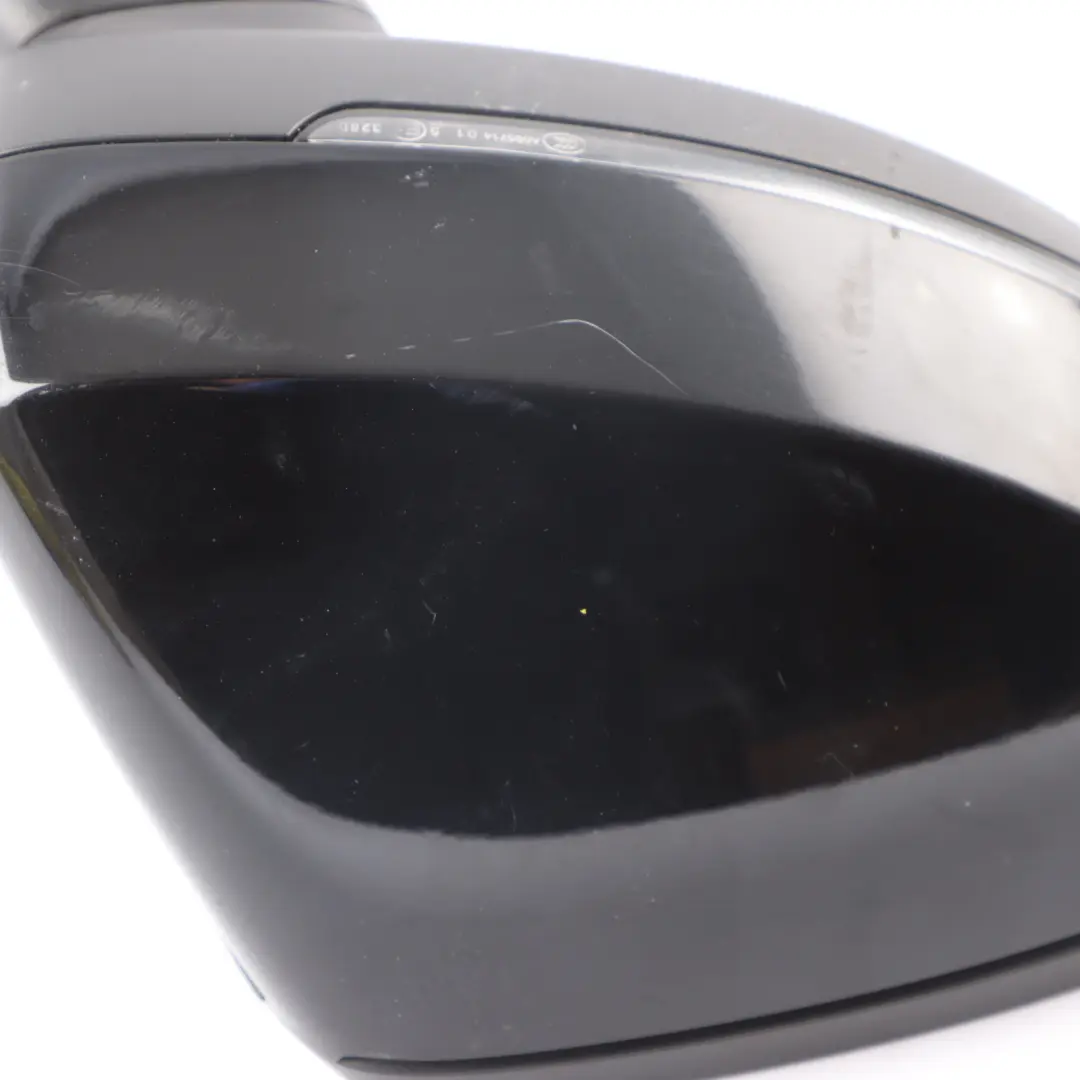 Audi A3 8V Door Wing Mirror Right O/S Outside Mythical Black - Y9T - SKU RHD-8V2857410F-MYB - Part number 8V2857410F