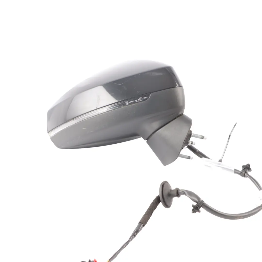 Door Wing Mirror Right O/S Outside Mythical Black - Y9T to Audi A3 8V with Part number 8V2857410F Audi A3 8V Door Wing Mirror Right O/S Outside Mythical Black - Y9T - SKU RHD-8V2857410F-MYB - Part number 8V2857410F