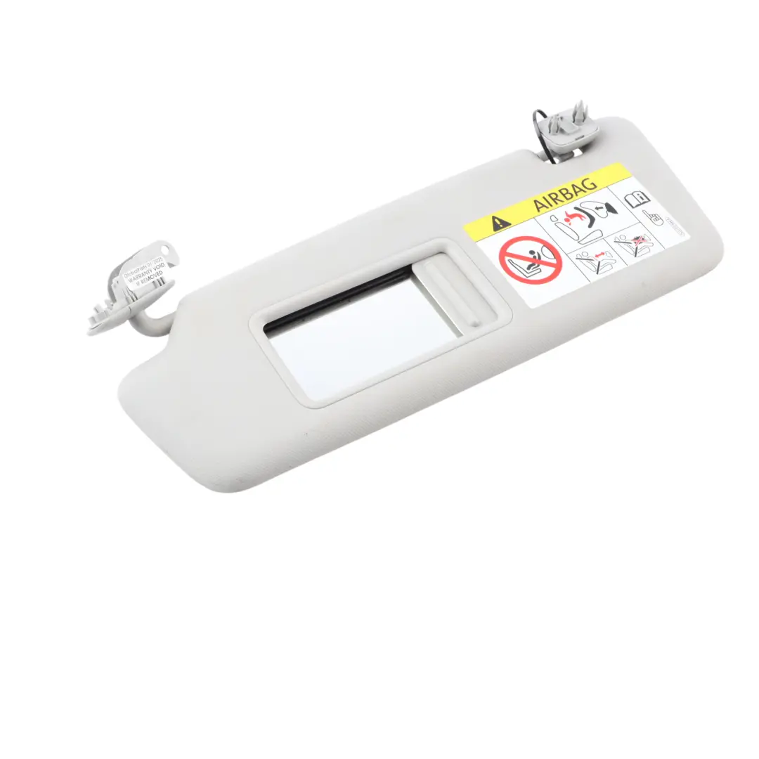 Sun Visor Iluminated Mirror Left N/S Side White to Audi A3 S3 8V with Part number 8V2857551F Audi A3 S3 8V Sun Visor Iluminated Mirror Left N/S Side White - SKU RHD-8V2857551F-1 - Part number 8V2857551F