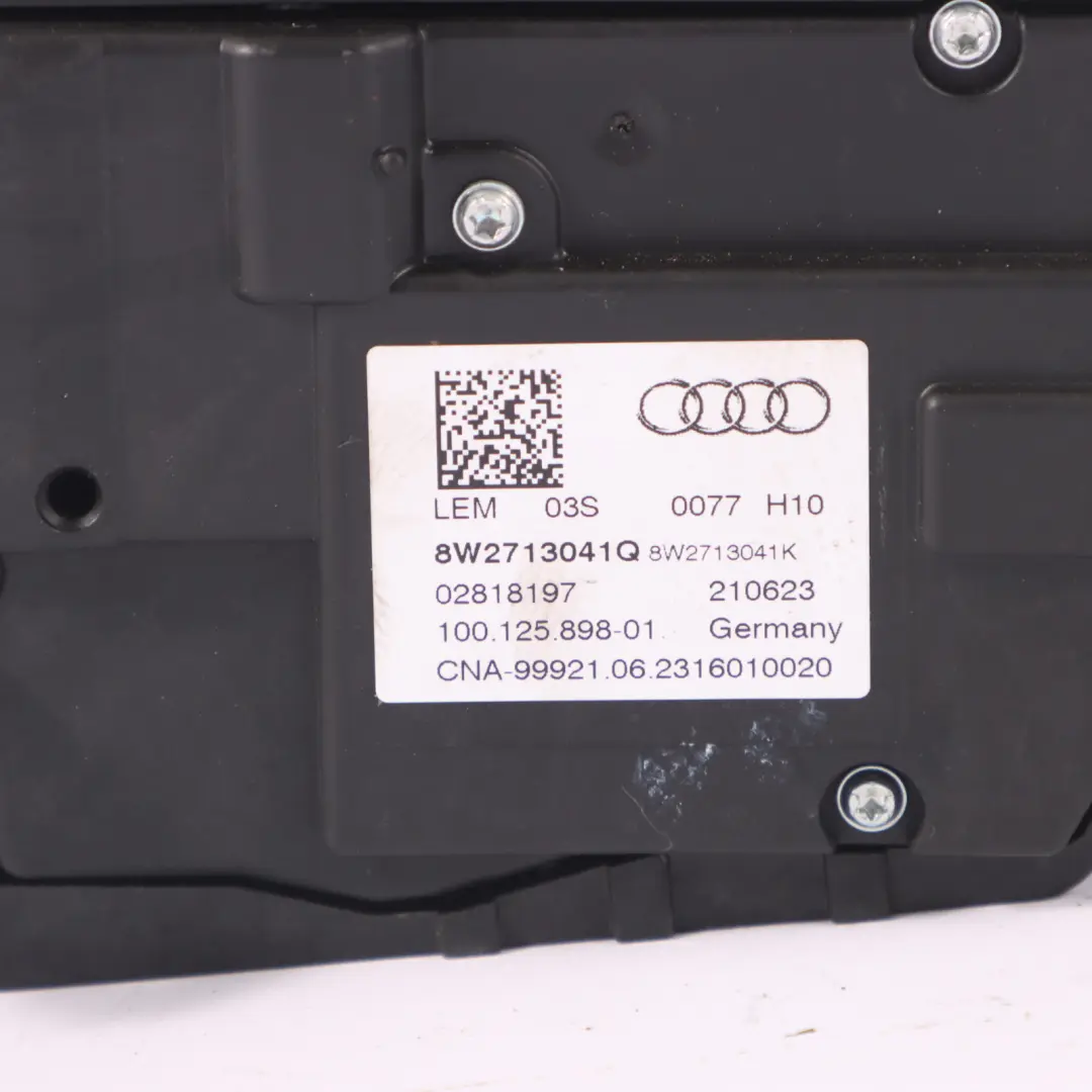 Audi A4 B9 8W Automatic Gearbox Gear Shift Lever Selector Shifter - SKU RHD-8W2713041Q - Part number 8W2713041Q