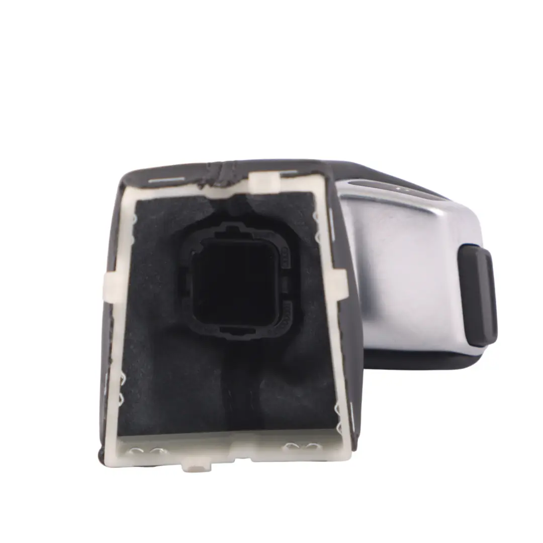 Gearbox Gear Selector Lever Knob Leather Black Audi A4 B9 Automatic - SKU RHD-8W2713140F - Part number 8W2713140F