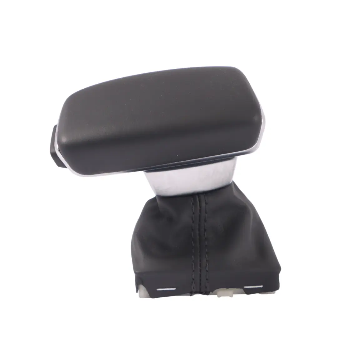 Gearbox Gear Selector Lever Knob Leather Black Audi A4 B9 Automatic - SKU RHD-8W2713140F - Part number 8W2713140F