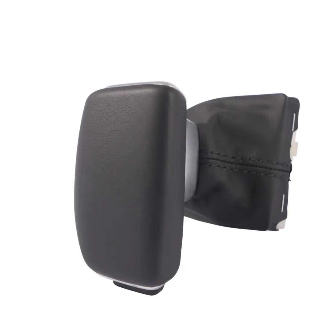 Gearbox Gear Selector Lever Knob Leather Black Audi A4 B9 Automatic - SKU RHD-8W2713140F - Part number 8W2713140F