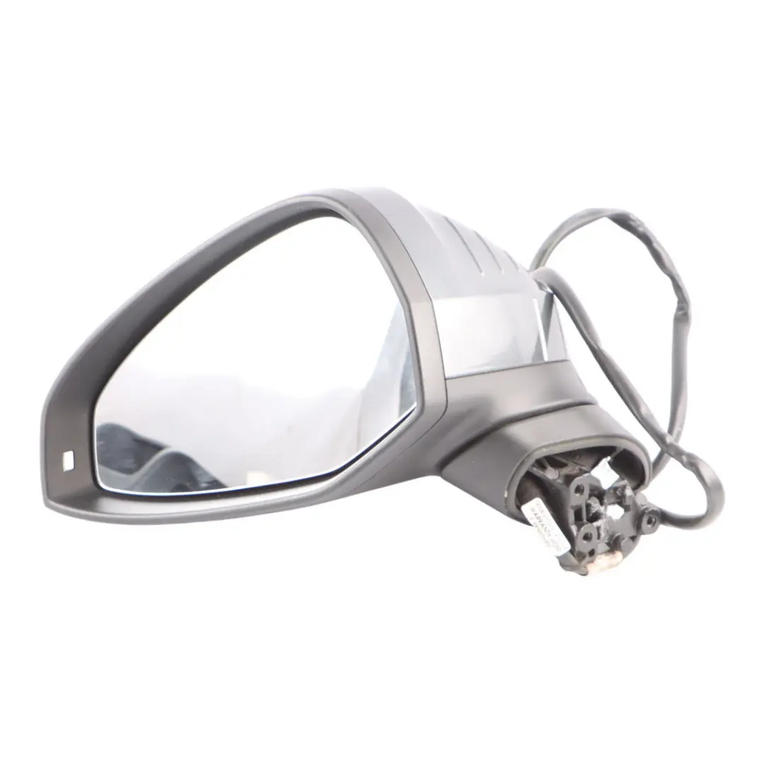 Audi A4 B9 Wing Mirror Outside Heated Left N/S Door Daytona Grey - Z7S - SKU RHD-8W2857409-DGR - Part number 8W2857409