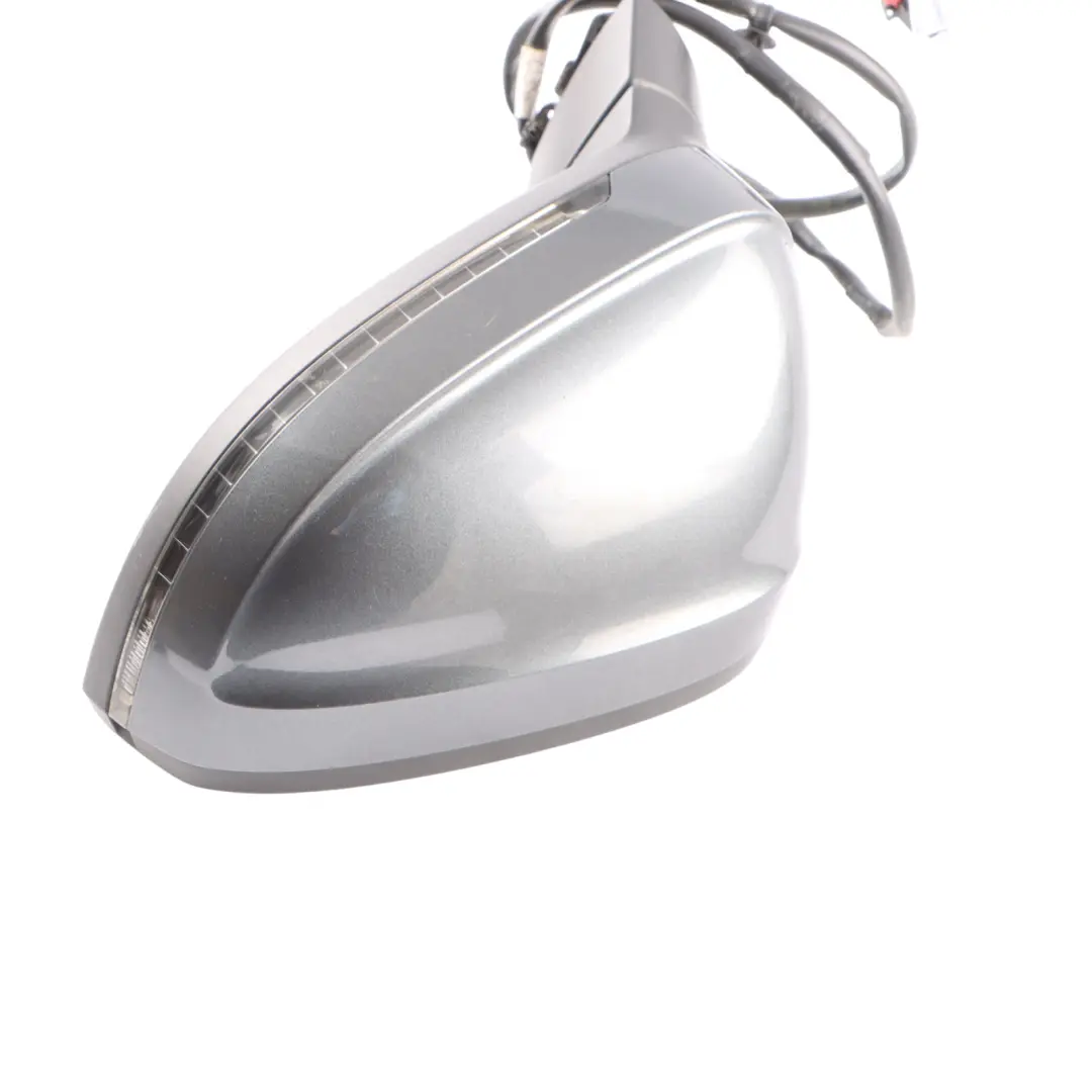 Audi A4 B9 Wing Mirror Outside Heated Left N/S Door Daytona Grey - Z7S - SKU RHD-8W2857409-DGR - Part number 8W2857409