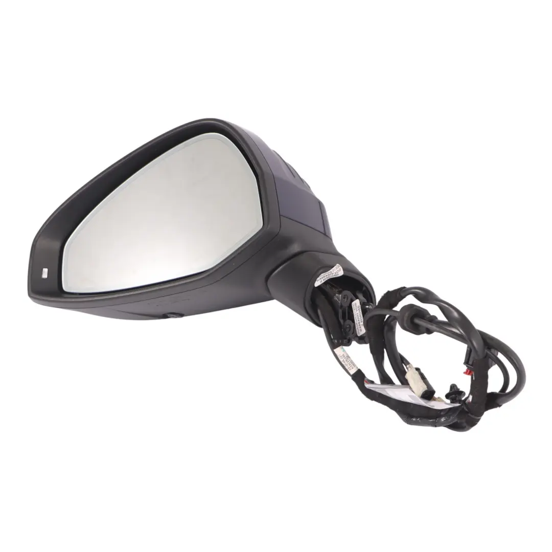 Wing Mirror Heated Auto Dim Left N/S Mythical Black Metallic Y9T to Audi A4 B9 with Part number 8W2857409E Audi A4 B9 Wing Mirror Heated Auto Dim Left N/S Mythical Black Metallic Y9T - SKU RHD-8W2857409E-NAB - Part number 8W2857409E