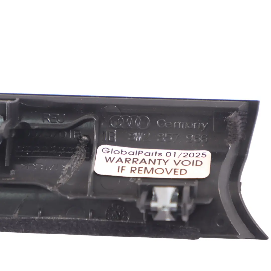Audi A4 B9 8W Dashboard Trim Panel Cover Black Front Right O/S - SKU RHD-8W2857966 - Part number 8W2857966