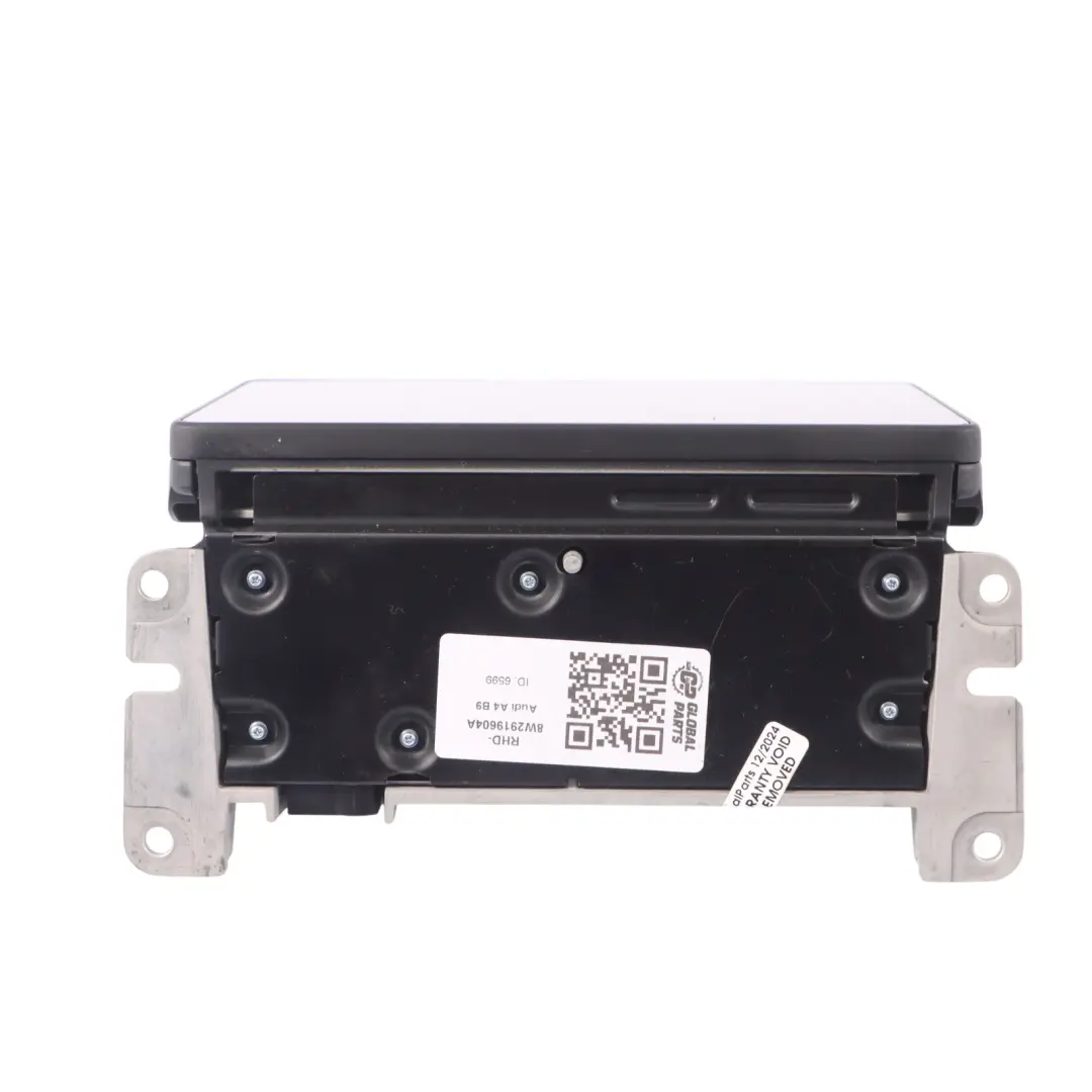 Audi A4 B9 Central Information Display Screen CIC Navigation - SKU RHD-8W2919604A - Part number 8W2919604A