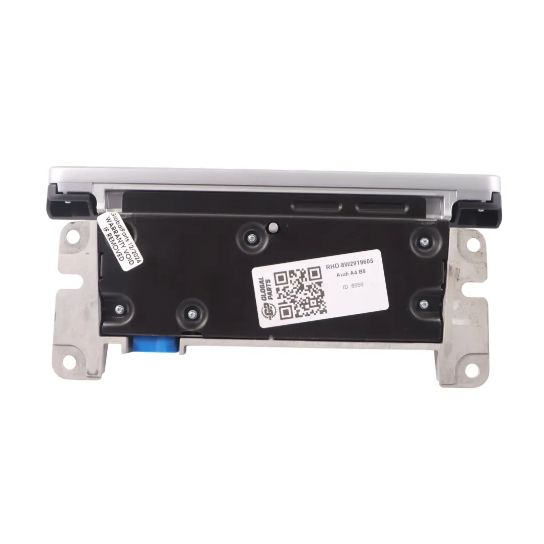 Audi A4 B9 Display Screen Radio Multimedia Navigation Sat Unit - SKU RHD-8W2919605 - Part number 8W2919605