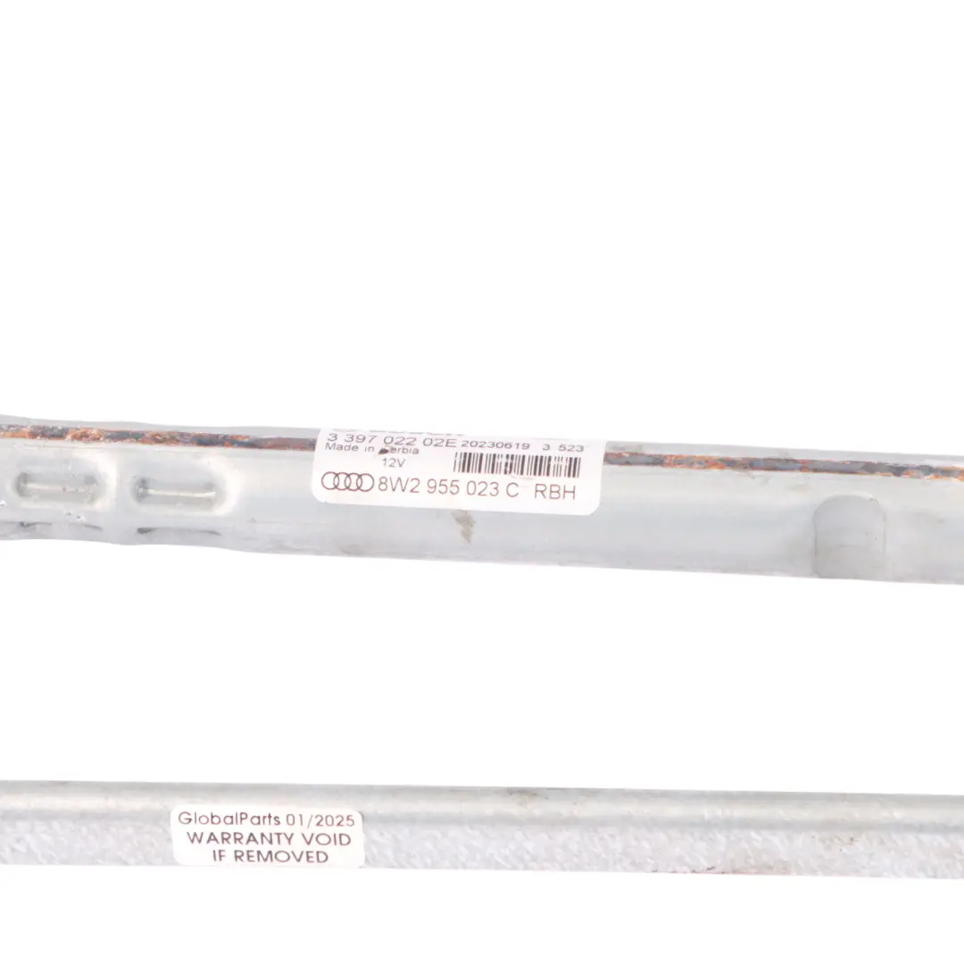 Audi A4 B9 8W Windscreen Front Wiper Linkage Mechanism Motor - SKU RHD-8W2955023C - Part number 8W2955023C