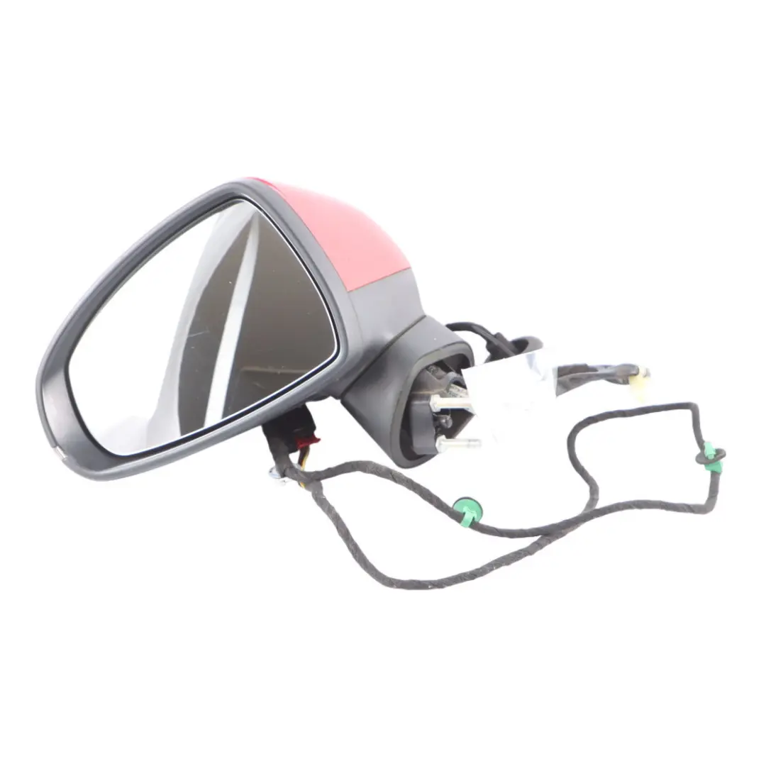 Audi A1 8X Left N/S Electrical Mirror Wing Heated Misano Red - Z3M - SKU RHD-8X2857409S-MRE - Part number 8X2857409S