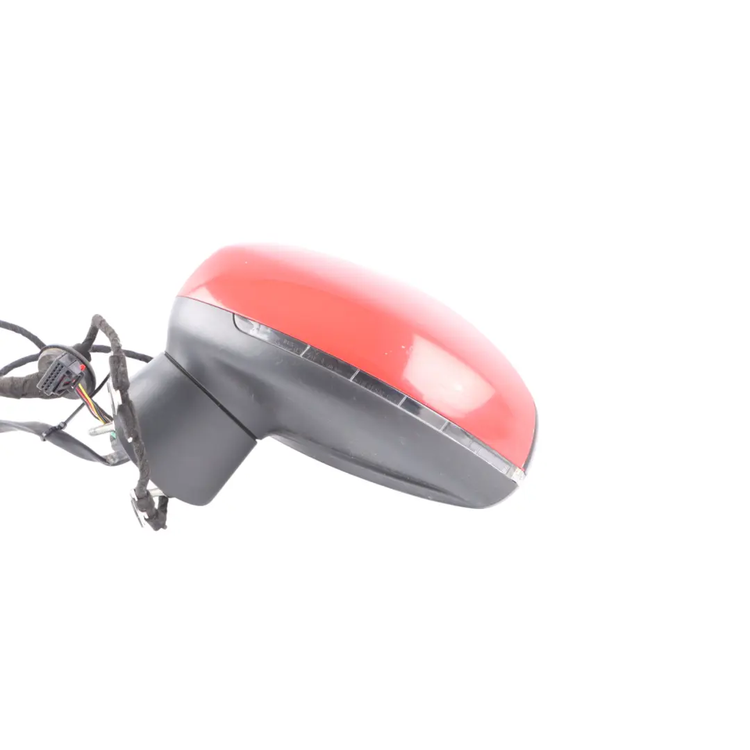 Audi A1 8X Left N/S Electrical Mirror Wing Heated Misano Red - Z3M - SKU RHD-8X2857409S-MRE - Part number 8X2857409S