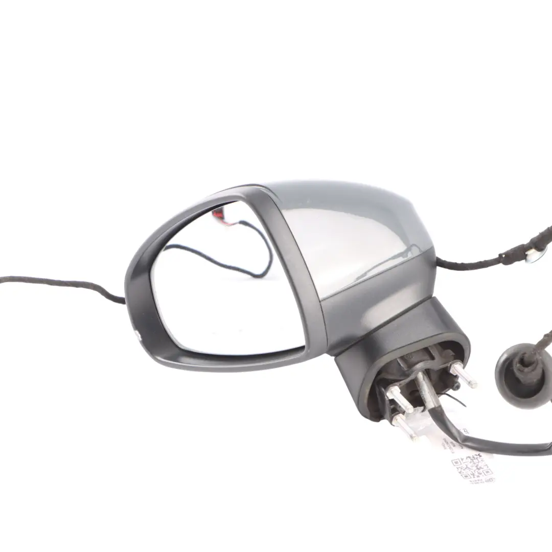 Audi A1 8X Left N/S Electrical Mirror Wing Heated Nano Grey X7M - SKU RHD-8X2857409S-NGR - Part number 8X2857409S