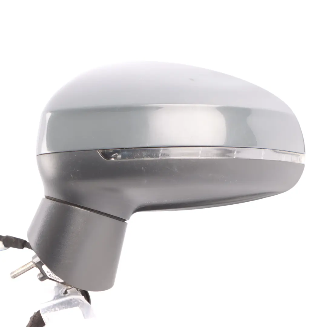 Audi A1 8X Left N/S Electrical Mirror Wing Heated Nano Grey X7M - SKU RHD-8X2857409S-NGR - Part number 8X2857409S