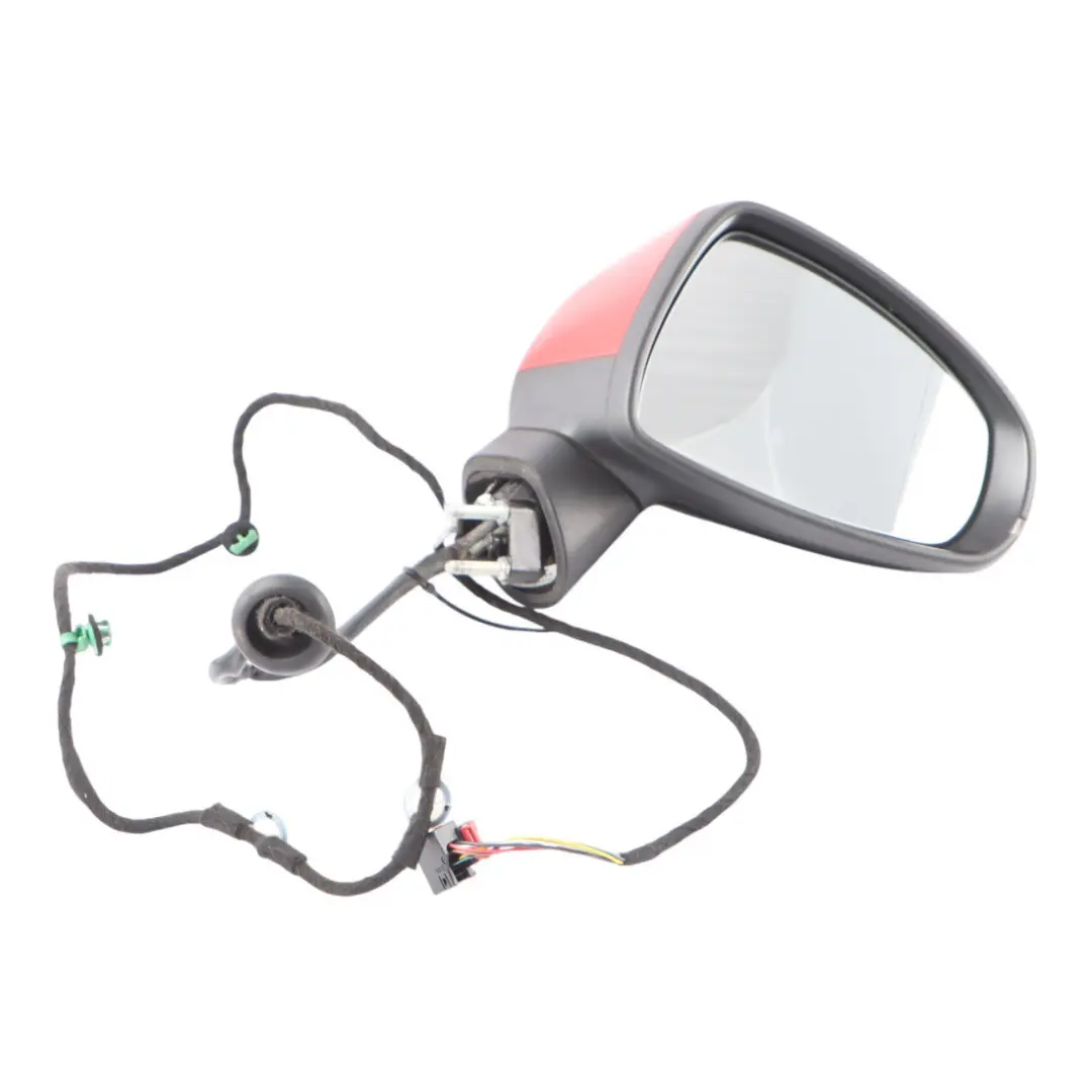 Audi A1 8X Right O/S Electrical Mirror Wing Heated Misano Red - Z3M - SKU RHD-8X2857410R-MRE - Part number 8X2857410R
