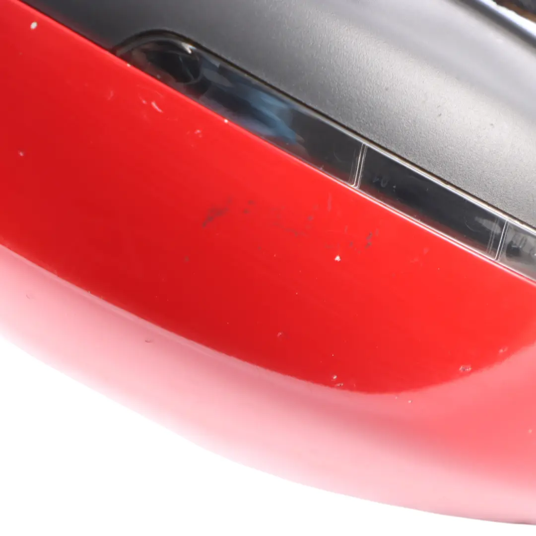 Audi A1 8X Right O/S Electrical Mirror Wing Heated Misano Red - Z3M - SKU RHD-8X2857410R-MRE - Part number 8X2857410R